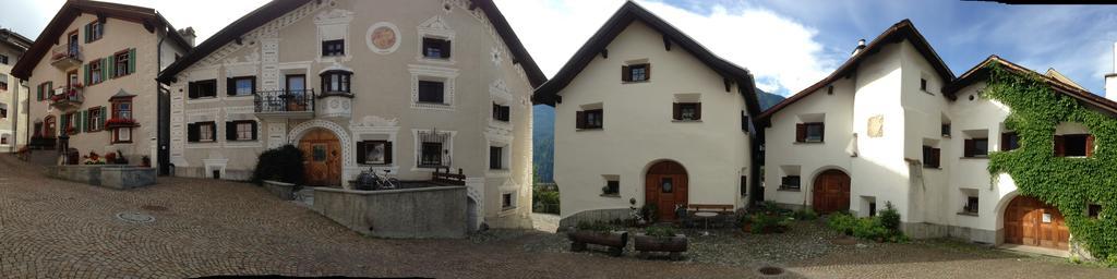 B&B Hotel & Appartements Chasa Valaer Scuol Exterior foto