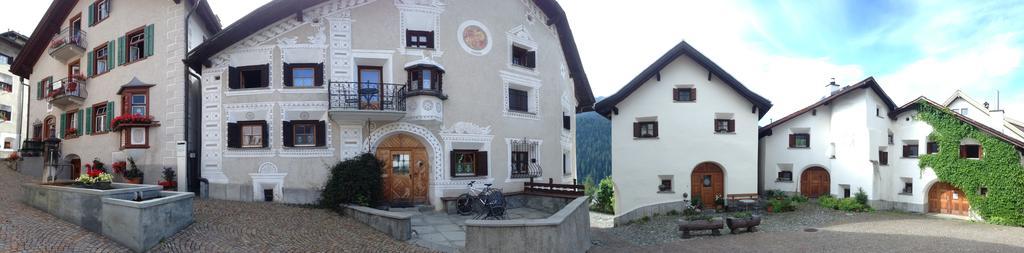 B&B Hotel & Appartements Chasa Valaer Scuol Exterior foto